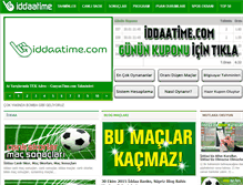Tablet Screenshot of iddaatime.com